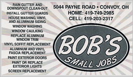 Bob's Small Jobs