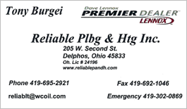 Reliable Plumbing & Heating Inc