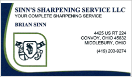 Sinn's Sharpening Service LLC