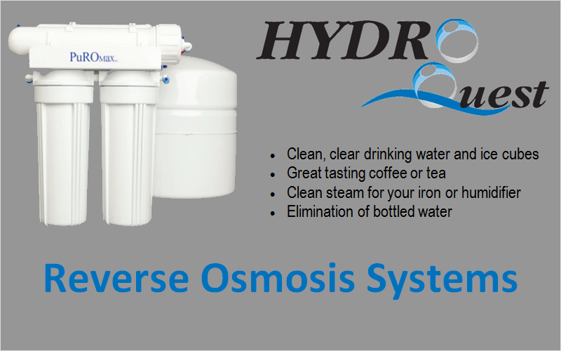 HydroQuest Reverse Osmosis System
